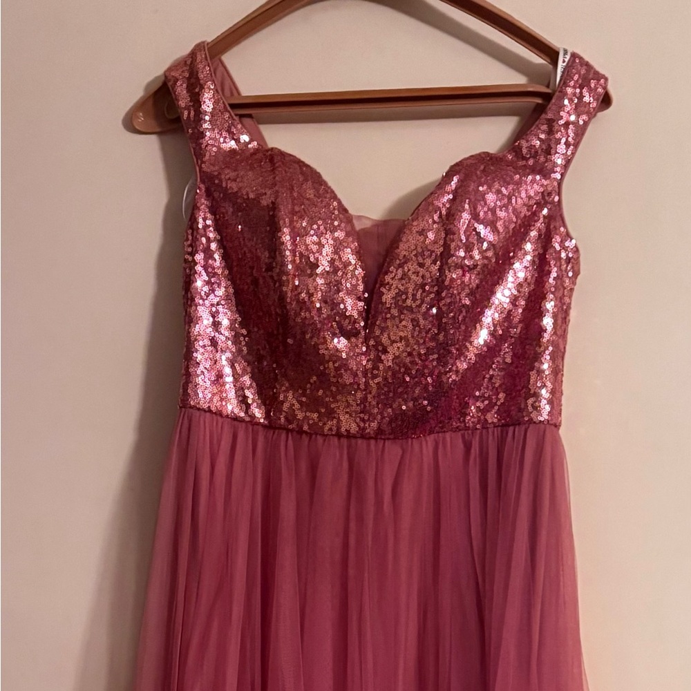 Ever Pretty Blush Sequin Gown